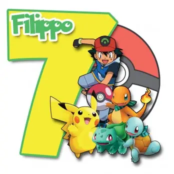 Pokemon Sagoma Polistirolo Personalizzabile 60 cm