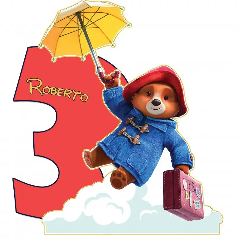 Paddington Sagoma Polistirolo Personalizzabile 60 cm