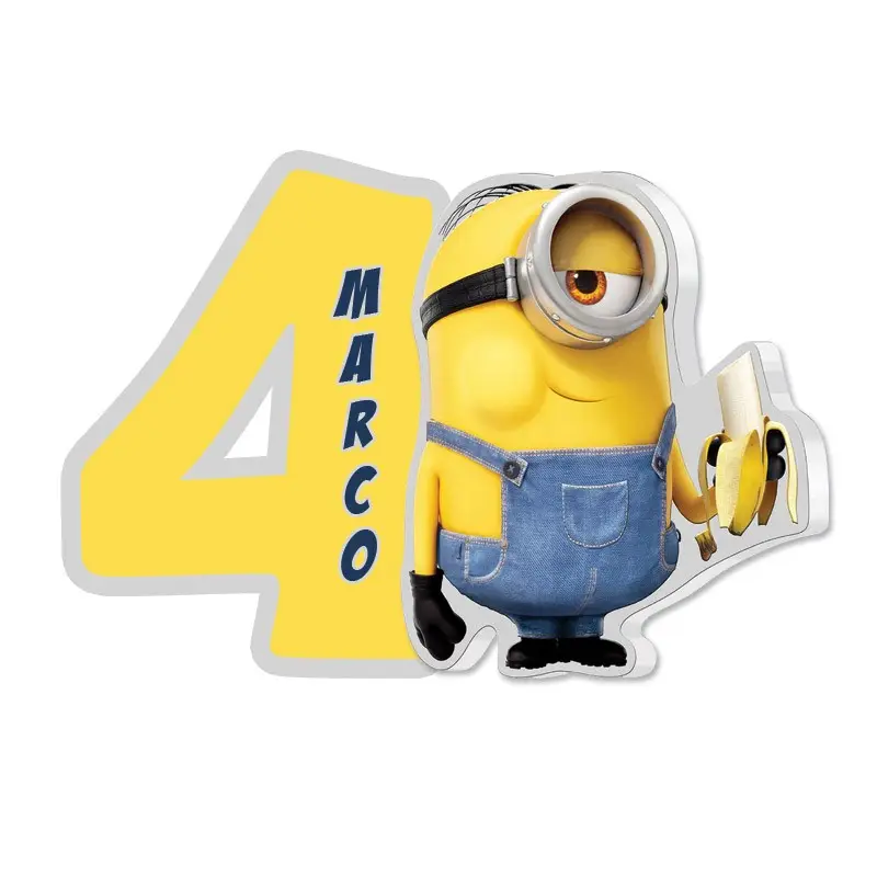 Minions Cattivissimo Me Sagoma Polistirolo Personalizzabile 60 cm