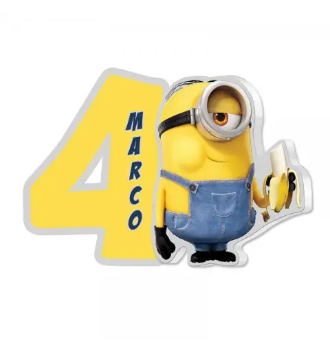 Minions Cattivissimo Me Sagoma Polistirolo Personalizzabile 60 cm