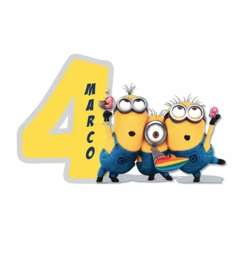 Minions Cattivissimo Me Sagoma Polistirolo Personalizzabile 60 cm
