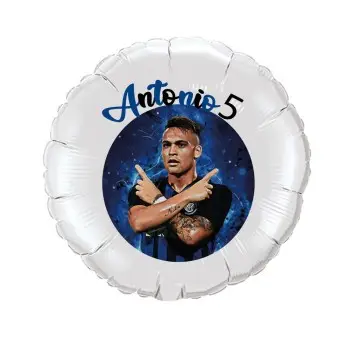 Palloncino foil stampa Inter Lautaro Martinez