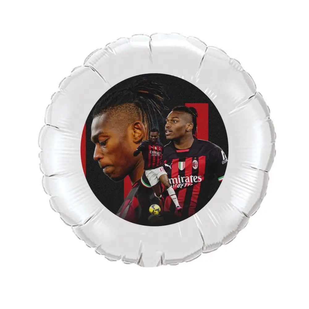 Palloncino foil stampa Rafael Leao Milan