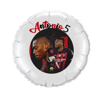 Palloncino foil stampa Rafael Leao Milan