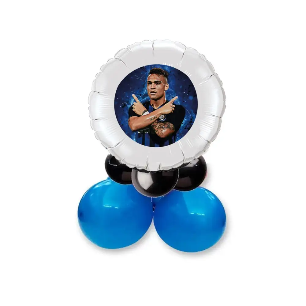 Centrotavola di Palloncini  Inter Lautaro Martinez