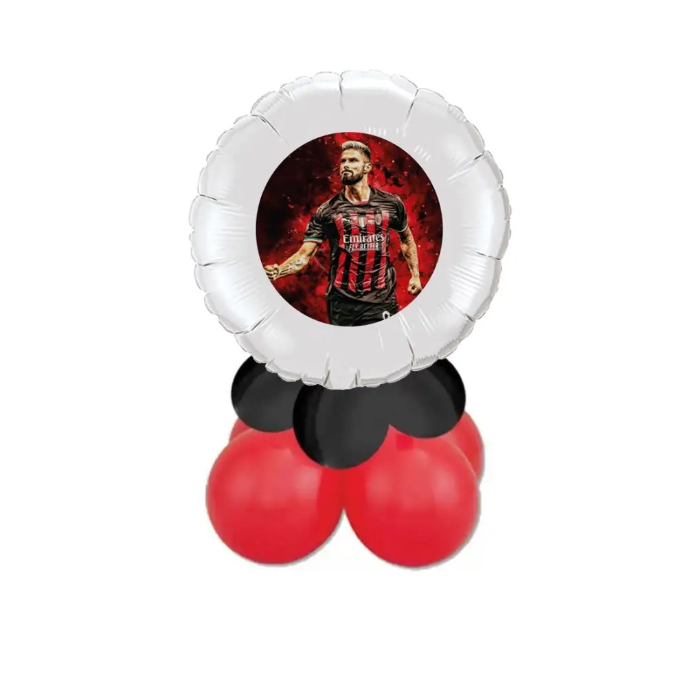 Centrotavola di Palloncini  Milan Olivier Giroud