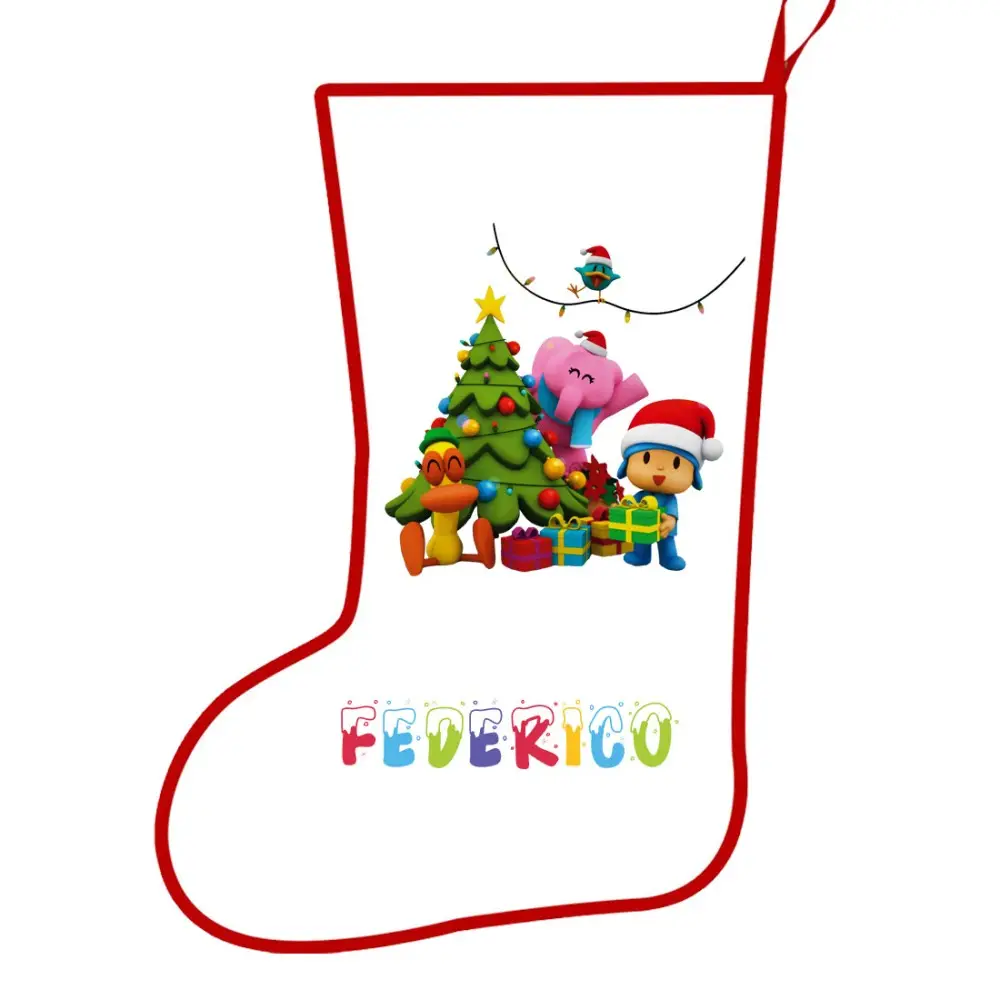 Calza della befana Pocoyo Personalizzabile