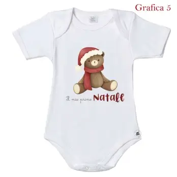 Body Natalizio Il Mio Primo Natale grafica personalizzabile a scelta