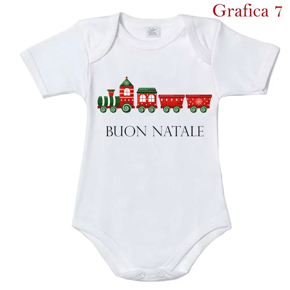 Body Natalizio Il Mio Primo Natale grafica personalizzabile a scelta