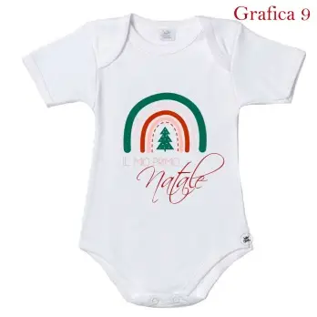 Body Natalizio Il Mio Primo Natale grafica personalizzabile a scelta