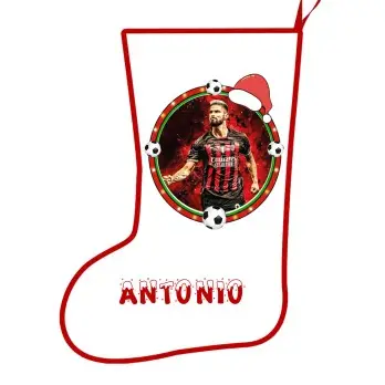 Calza della befana Giroud Milan Personalizzabile