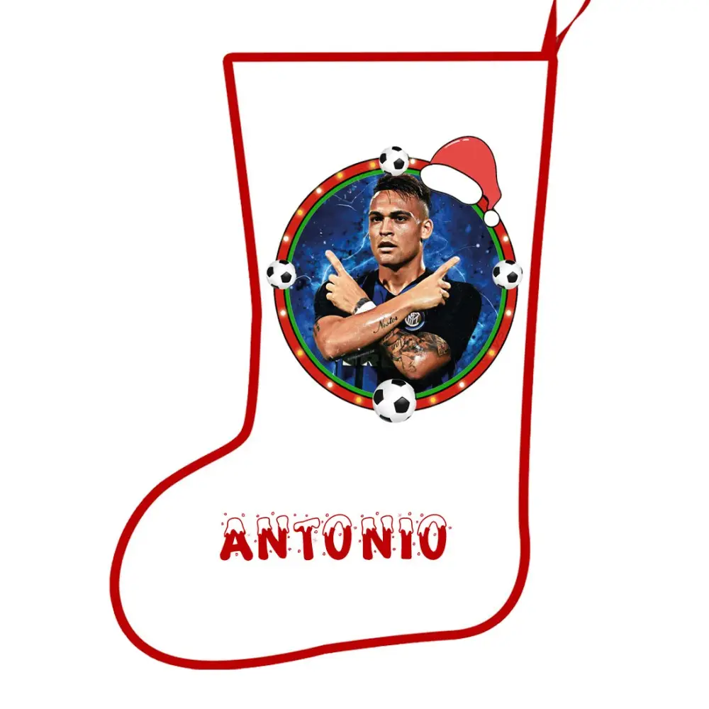 Calza della befana Martinez Inter Personalizzabile