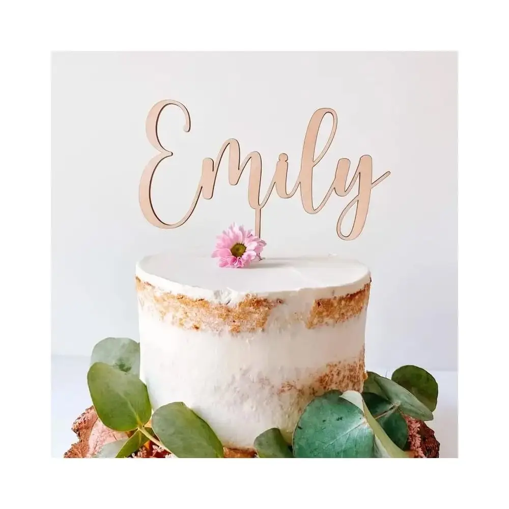Torta di pannolini Piccolo Principe New Personalizzabile con Nome in legno