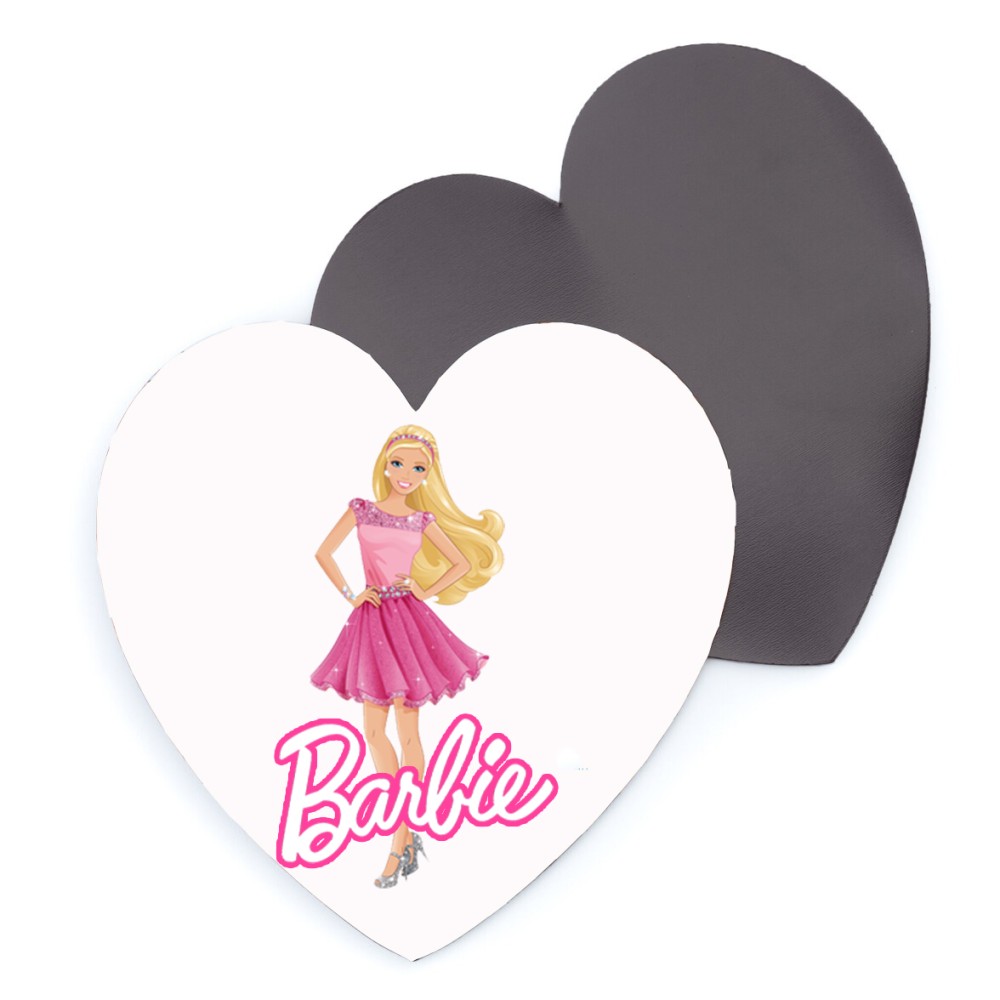 10 magneti Barbie Personalizzabili con Nome