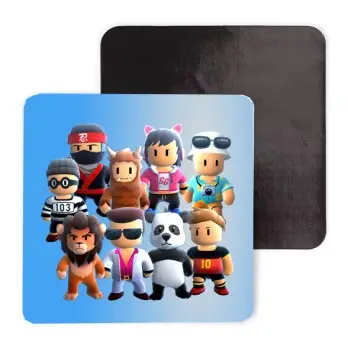 10 magneti Stumble Guys Personalizzabili con Nome