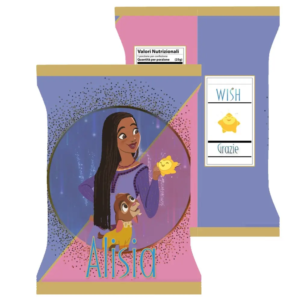 Patatine Wish personalizzate - 20 pz