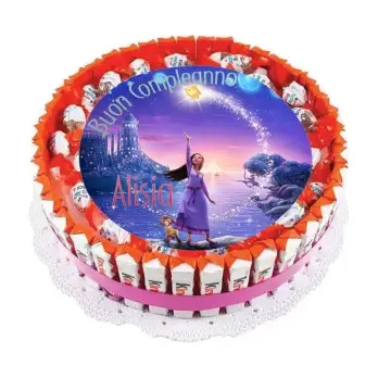 Torta Barrette Kinder Wish