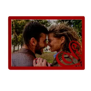 Puzzle San Valentino 2pz Personalizzati con Baci perugina