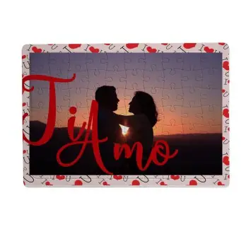Puzzle San Valentino 2pz Personalizzati con Baci perugina