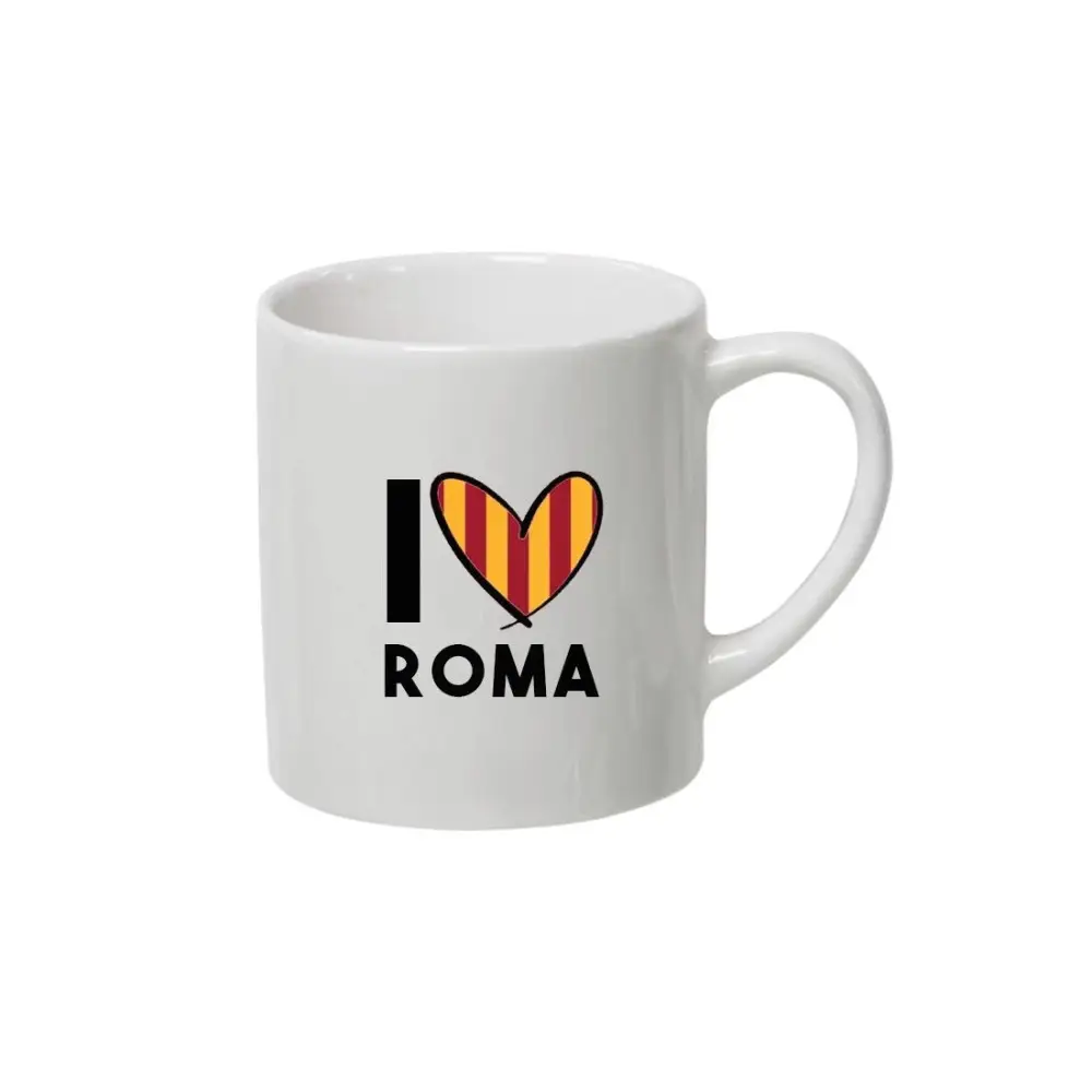 Tazza Colazione I Love Roma Personalizzabile