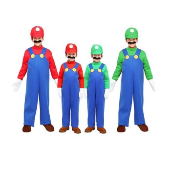 Costume Carnevale  Mario tg s 5/6 anni