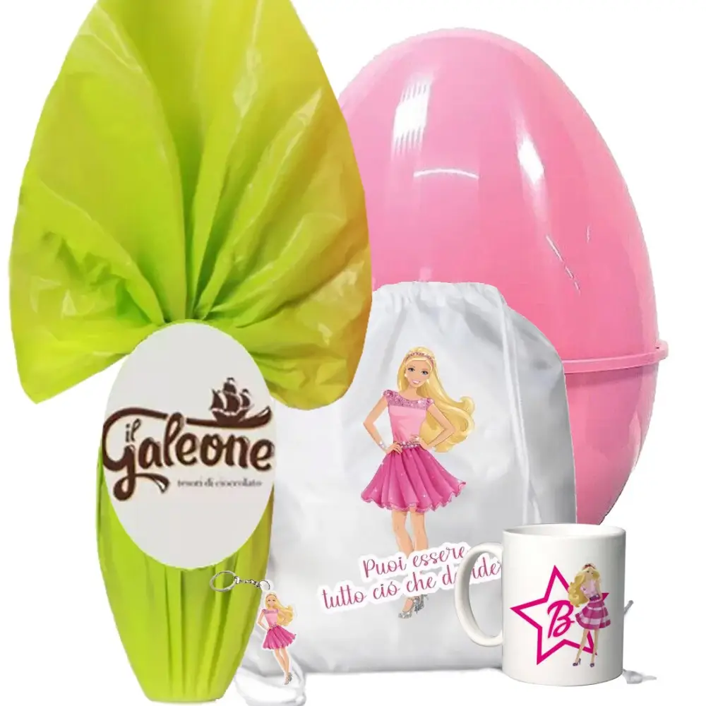 Uovo di Pasqua Barbie con Guscio