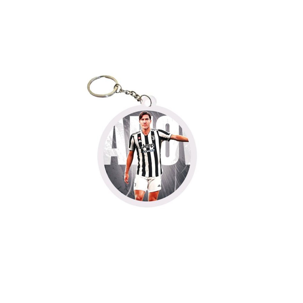 Portachiavi Juventus In Pelle - Con Scomparto Zip | Unisex Adulto | Accessorio Ufficiale - Foto 6