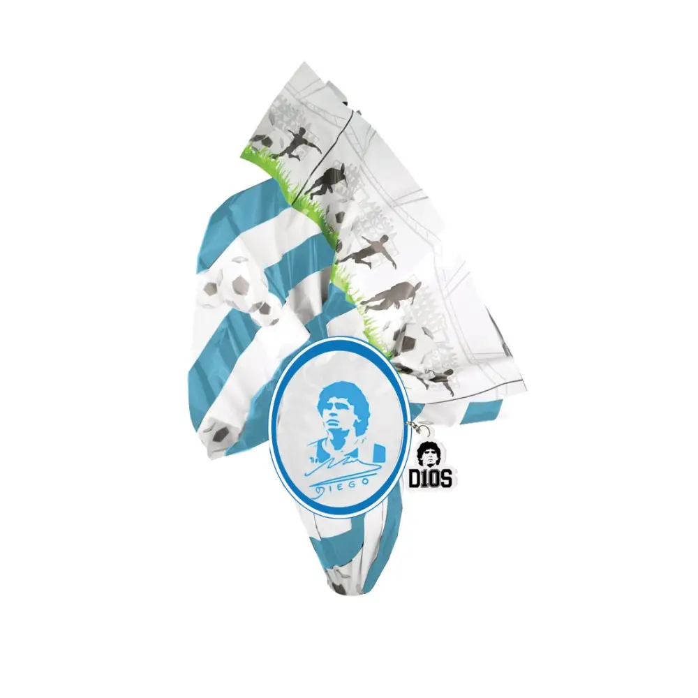 Uovo di Pasqua Maradona Con portachiavi