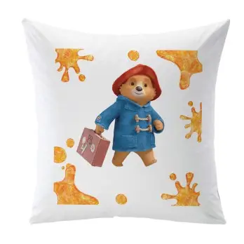 Cuscino quadrato con stampa Paddington - 1 pz