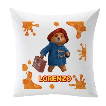 Cuscino quadrato con stampa Paddington - 1 pz