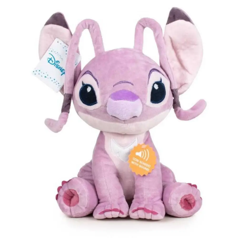 Peluche Angel Stich Rosa 20cm Sonoro - DCL-9420-11