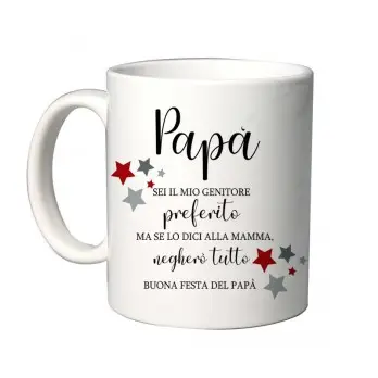 Tazza Festa del Papà  " Stars "