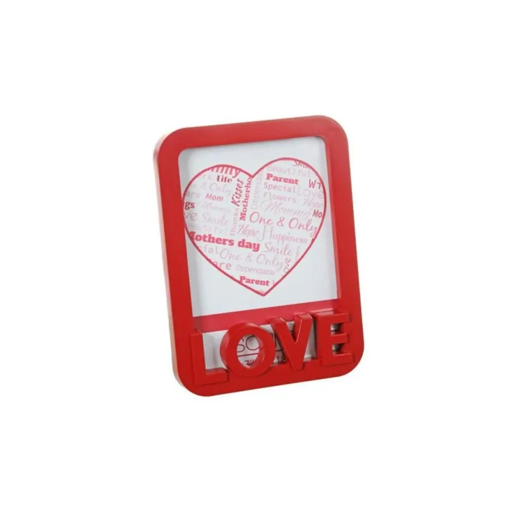 Cornice Portafoto Love Rossa 13x18 cm - 782065