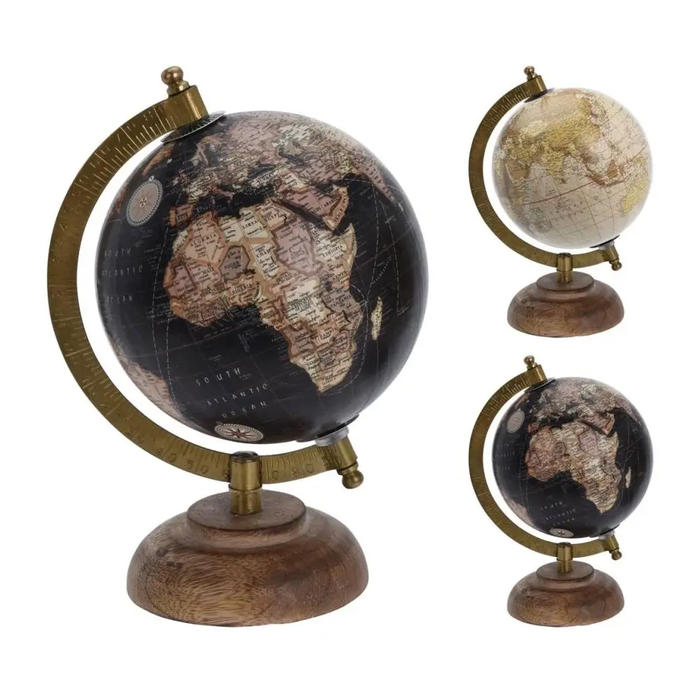 Mappamondo decorativo in modelli assortiti 14x13x21 - ND-825597