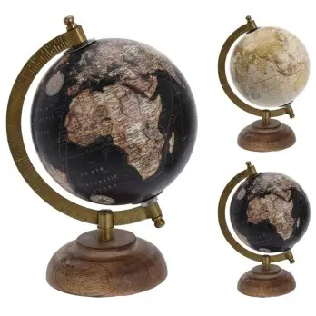 Mappamondo decorativo in modelli assortiti 14x13x21 - ND-825597