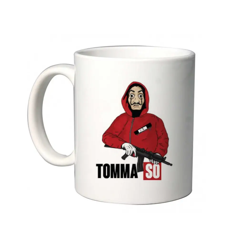 Tazza Berlino La Casa di Carta Personalizzabile