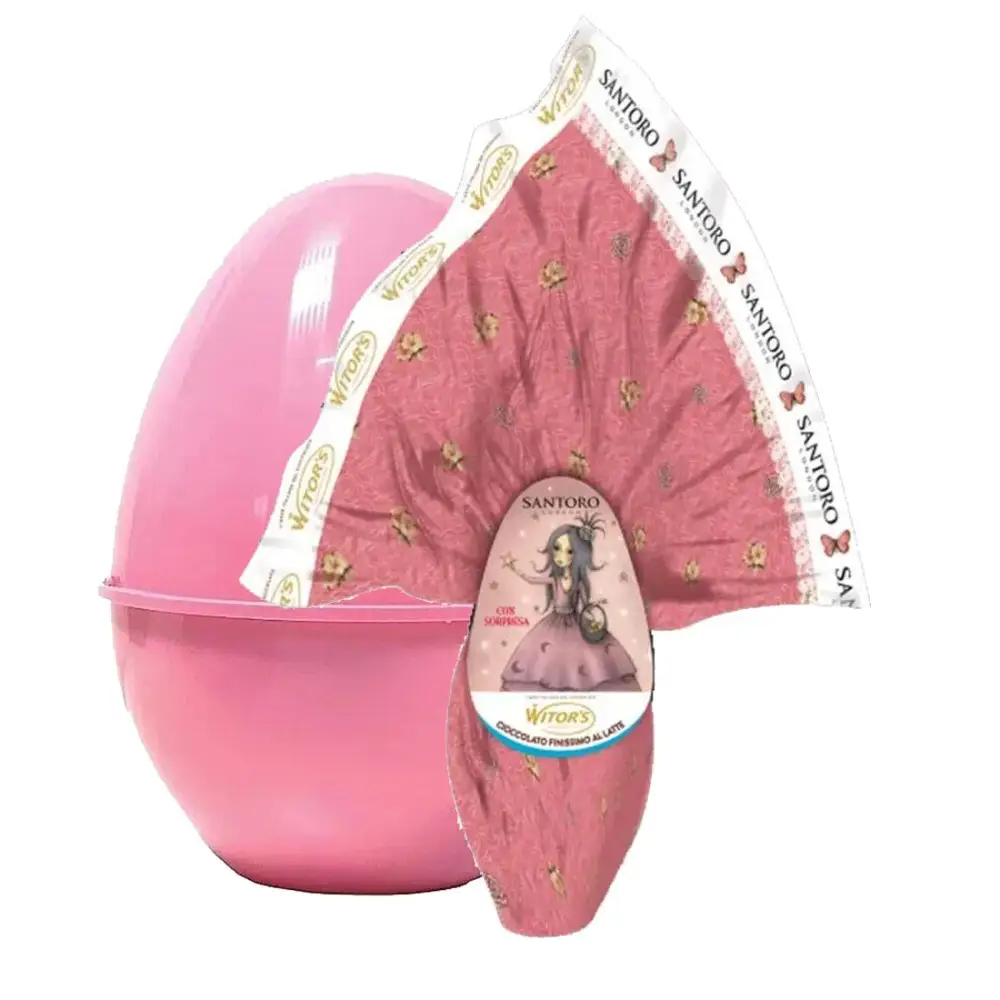 Pasqualone Santoro London Mirabelle 240 gr Uovo di cioccolato + Guscio