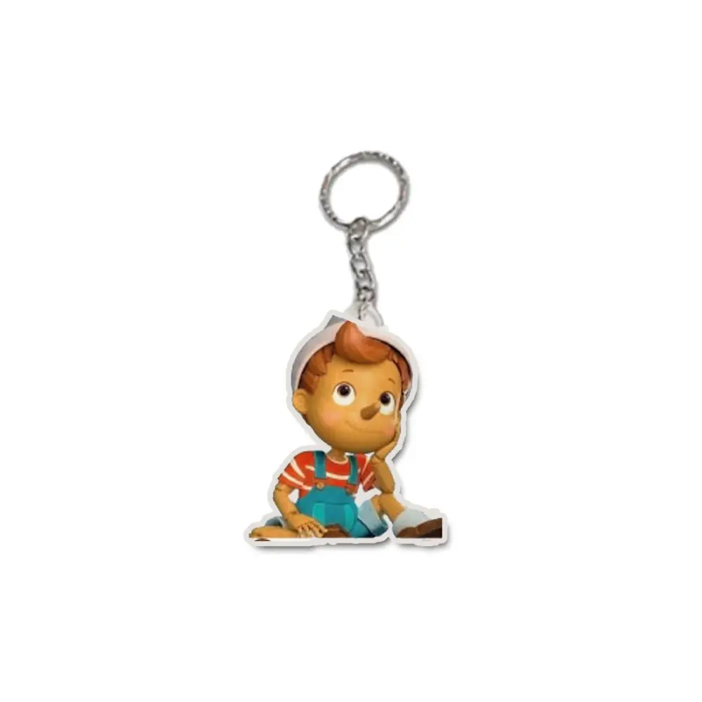 Portachiavi in plexiglass Pinocchio - 1 pz