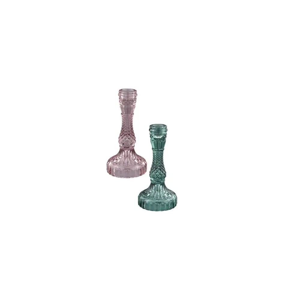 Candeliere Color Diamond 1pz colori ass. e casuali17cm - 1352004