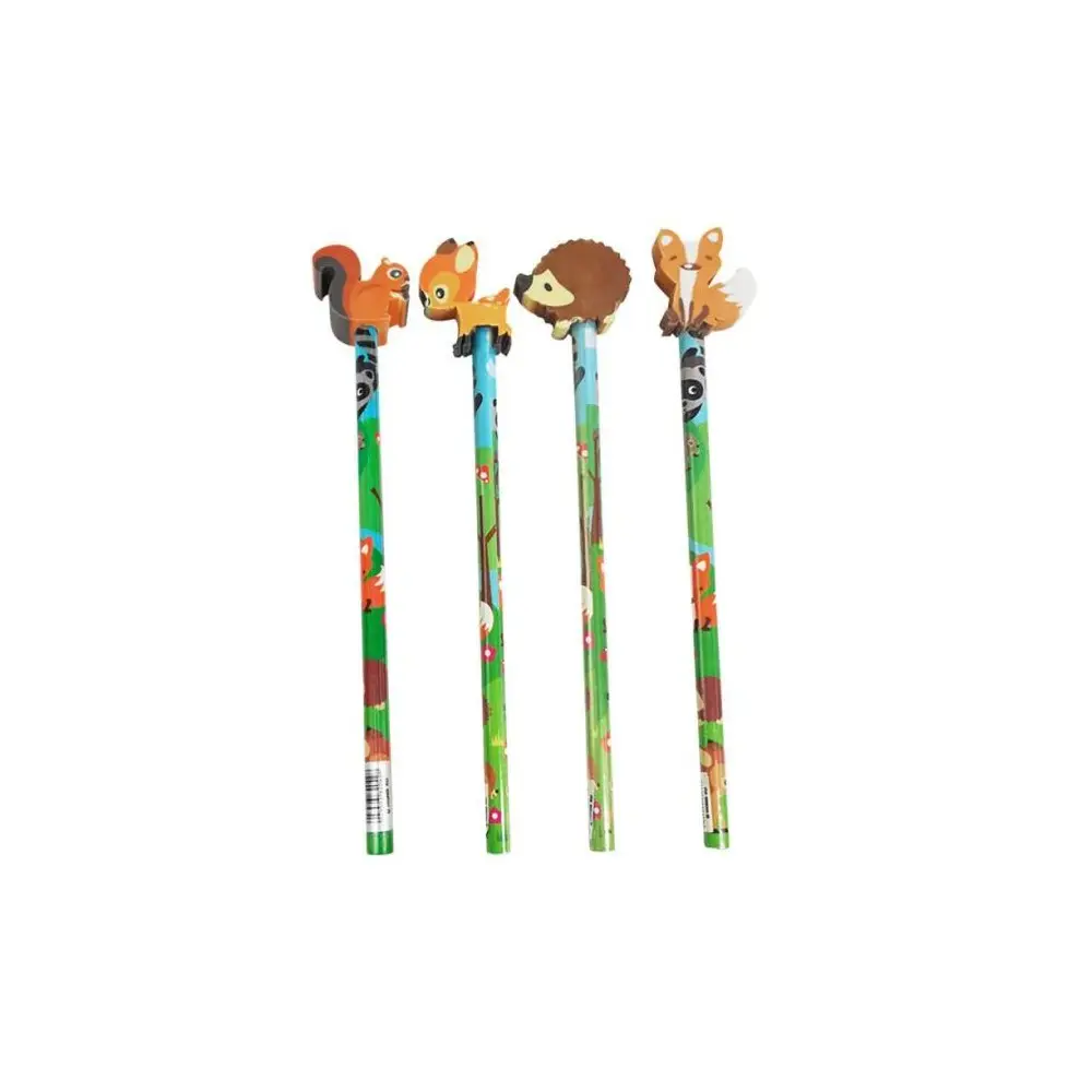 Matita con Gomma Amici cuccioli della Foresta soggetti assortiti 1pz - MAT1002