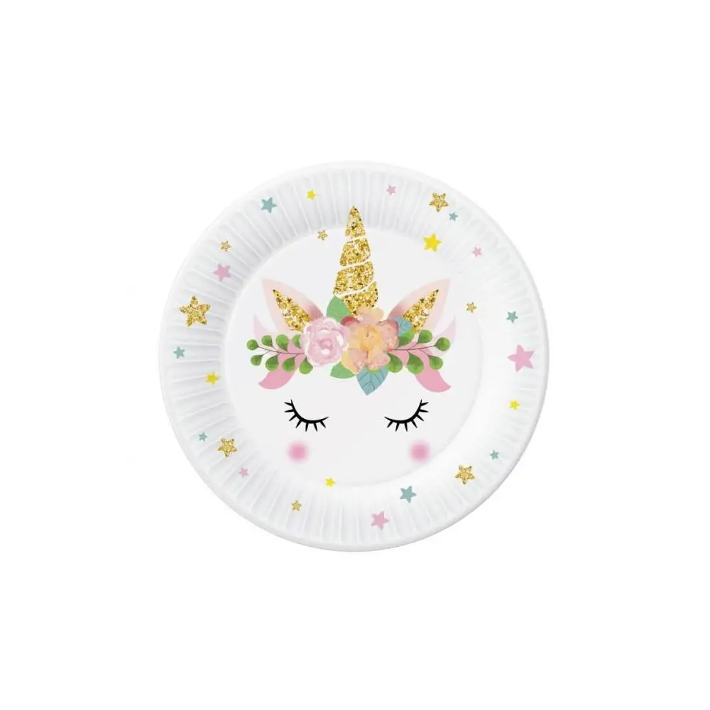 Piatti Dessert Unicorno 18cm - PW-TJD7