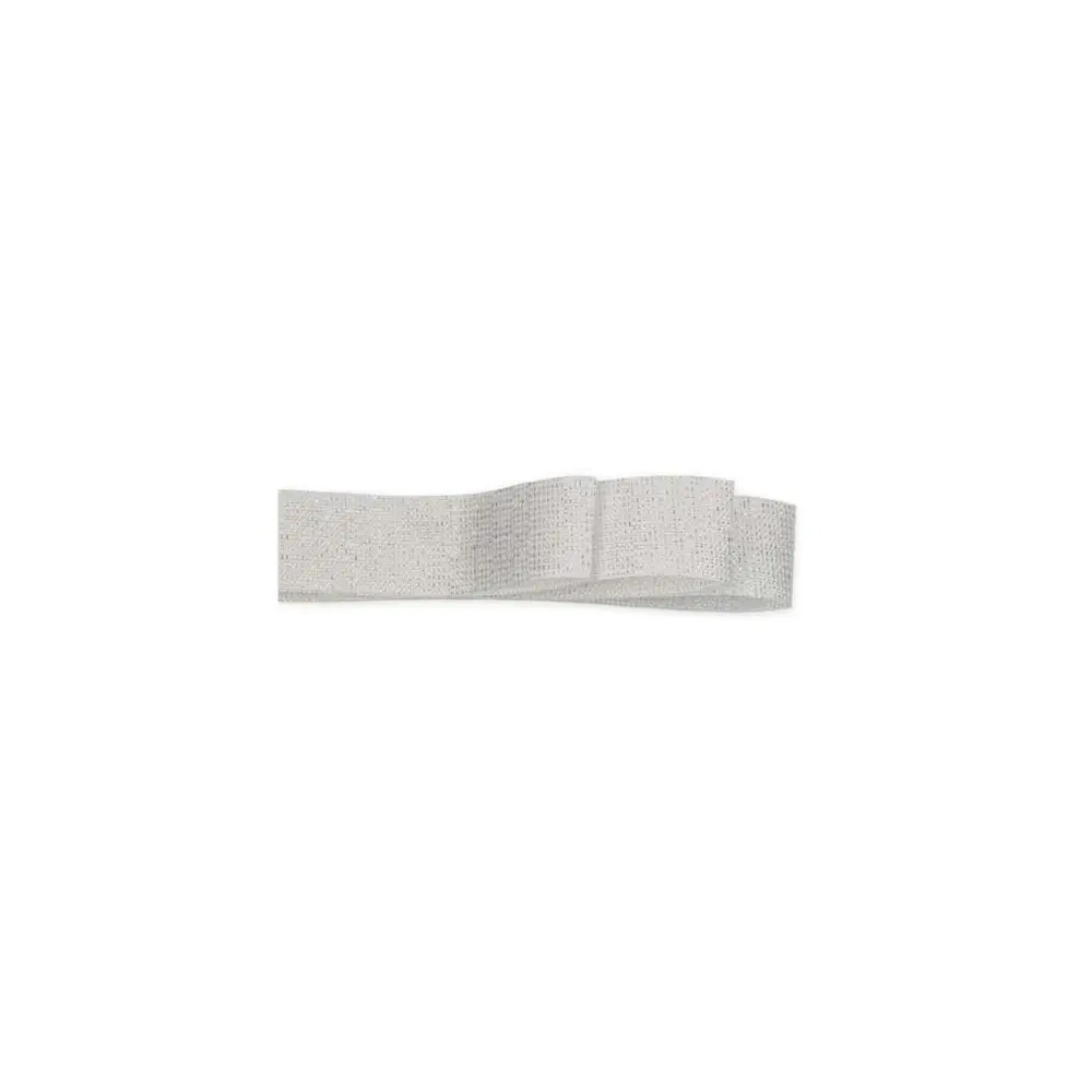 Rotolo Nastro di Cotone Perla bianco mm15x25mt NCP15 001