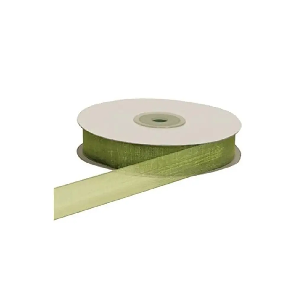 rotolo nastro organza Verde MM 10 x 50 MT ORGA10-076