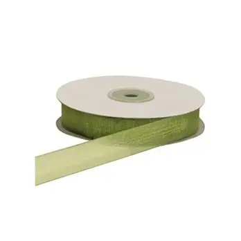 rotolo nastro organza Verde MM 10 x 50 MT ORGA10-076