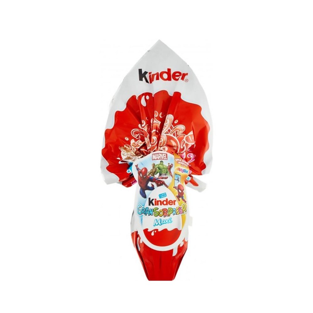 Uovo Kinder GranSorpresa Spiderman  Maxi