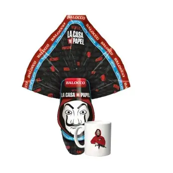 Uovo di Pasqua La Casa di carta con tazza personalizzata