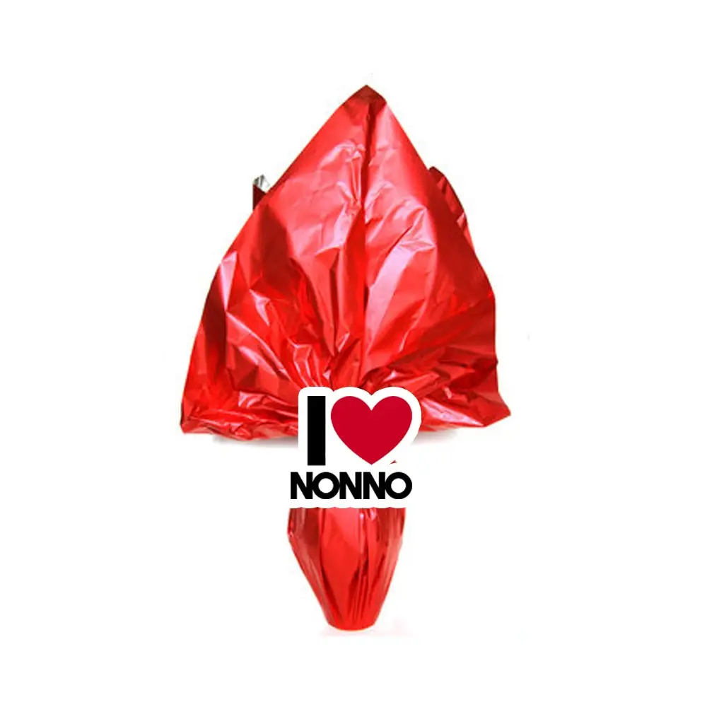 Uovo di Pasqua " I love Nonno/a " Personalizzabile con portachivi tematico
