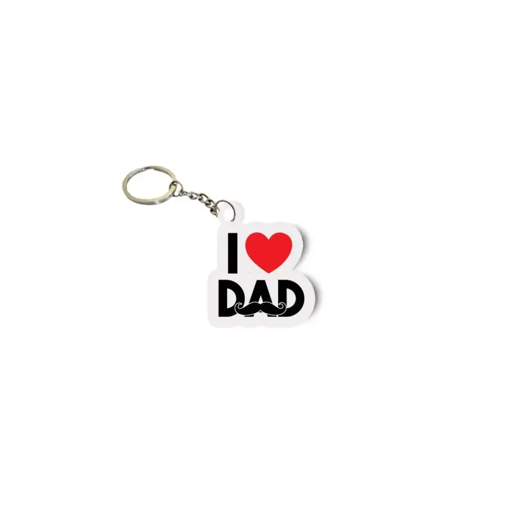 Uovo di Pasqua " I love Papà " Personalizzabile con portachivi tematico