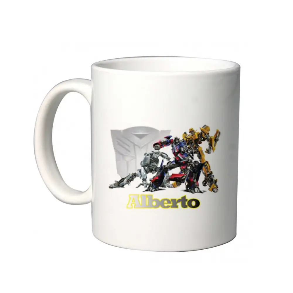 Tazza Transformers Personalizzabile