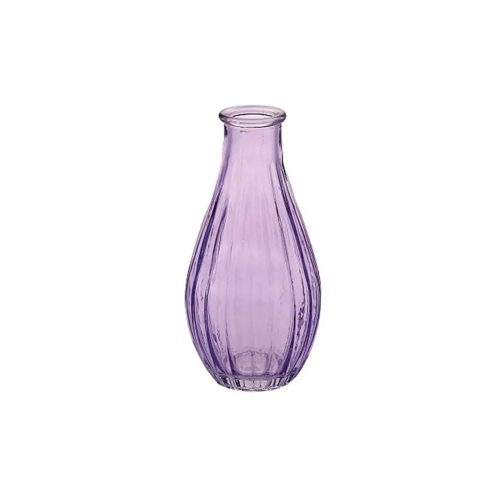 Bottiglia di vetro Lustrato Glicine d 7 h 14 cm - BT06/14L15